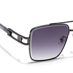 Voyage Unisex Wayfarer Sunglasses with UV Protected Lens image 3