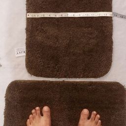 IVAZA Brown Microfibre 1400 GSM Bath Rugs-picture-21