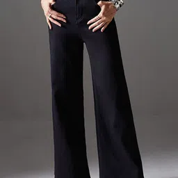 Miss Chase Women Wide Leg High-Rise Stretchable Jeans-image-92