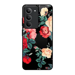 QRIOH Floral Printed Realme 14x 5G Back Case Mobile Accessories-picture-5
