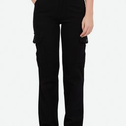 FCK-3 Women Brooklyn Straight Fit Mid-Rise Stretchable Cargo Styles eans-image-33