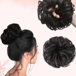 MAJESTIQUE Women Set of 2 Ponytail Holders-image-79