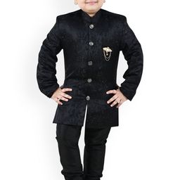 Arshia Fashions Boys Woven Design Sherwani Set-24