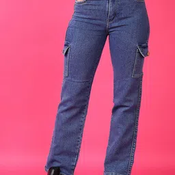 V-Mart Women High-Rise Low Distress Light Fade Stretchable Jeans-image-28
