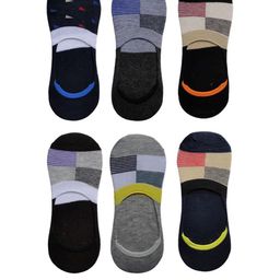 VOICI Pack of 6 Unisex No-Show Invisible Loafer Socks-picture-8