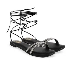 Stylestry Women Gladiators Flats-47