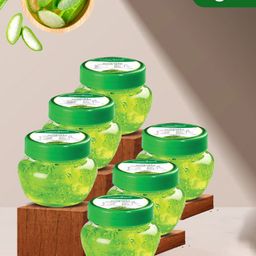 COROnation Herbal Set of 6 Aloevera Moisturising Beauty Gel with Glycerine - 100 g Each-5