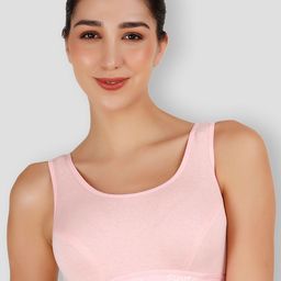 SELFCARE Shoulder Strap Cotton Thermal Tops-image-104