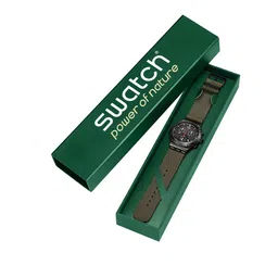 Swatch Men Dial & Leather Straps Analogue Watch YVB416-image-48