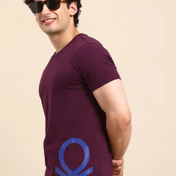 United Colors of Benetton Men Brand Logo Printed T-shirt-picture-37