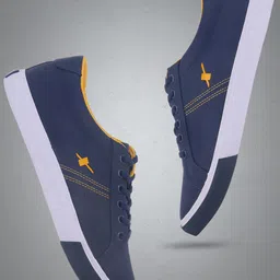 Sparx Men Round Toe Textile Sneakers-image-55