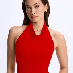 ZYNG Women Halter Neck Styled Back Crop Top-picture-39