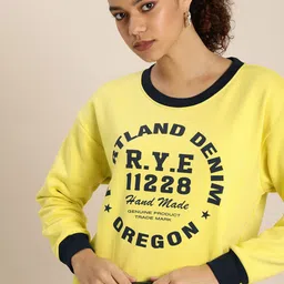DILLINGER Women Printed Oversized Sweatshirt-image-38