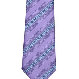 Alvaro Castagnino Blue & Purple Striped Broad Tie-image-64