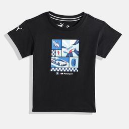 PUMA Motorsport Kids BMW Motorsport Printed Pure Cotton T-shirt-image-96