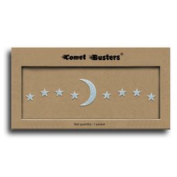 Comet Busters Star & Moon Shaped Bindis - White-60