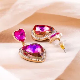 Rubans Heart Shaped Drop Earrings image 4