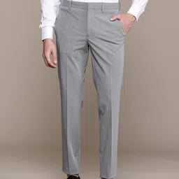 MANGO MAN Super Slim Fit Formal Trousers-image-28