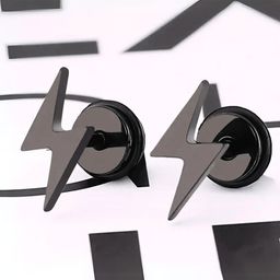 The Roadster Lifestyle Co Men Stainless Steel Studded Earrings-30
