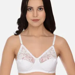 Mod & Shy White Non Wired Non Padded Full Coverage Bra-picture-5