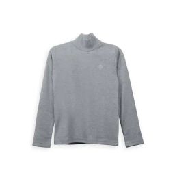 Chimprala Boys Grey Textured T-Shirt-image-42