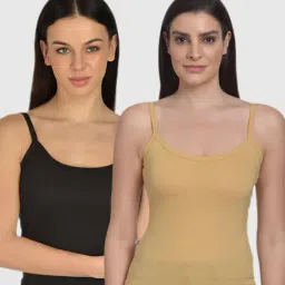 mod & shy Multicolor Camisole Set (Pack of 2)-image-33