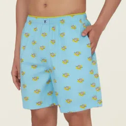 XYXX Blue Printed Boxers-picture-17