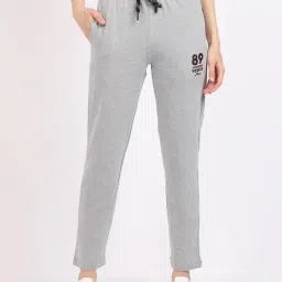Cantabil Grey Printed Track Pants-image-97