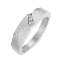 EMORI White Gold Tiego Band for Men-image-40