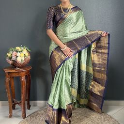 KALINI Woven Design Banarasi Saree-image-34