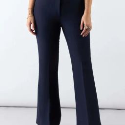 Powersutra Navy Plain Trouser-image-2