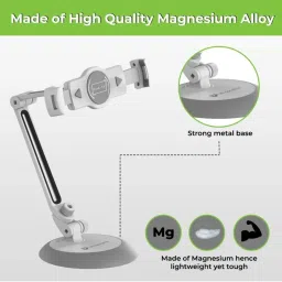 UltraProlink UM1085WHT Heavy Duty Table Top Stand for Tablets & Phones (White) image 5