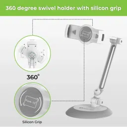 UltraProlink UM1085WHT Heavy Duty Table Top Stand for Tablets & Phones (White) image 3