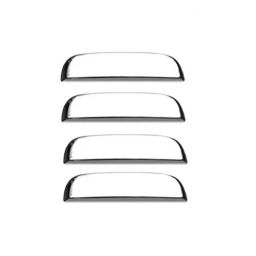 Auto Pearl Door Handle Latch Cover Compatible For Tata Nano (Chrome) (Set of 4)-14