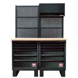 FACOM RWS-2BS Set of Roll Workshop System Units Black-26