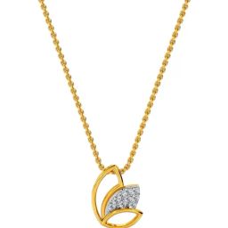 Kisna Diamond & Gold Jewellery 18k Giva Diamond Pendant-picture-24