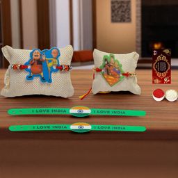 Vrinde 2Pcs Wraparound Rakhis-picture-36