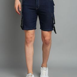 LINARIA Men Denim Denim Shorts-picture-37