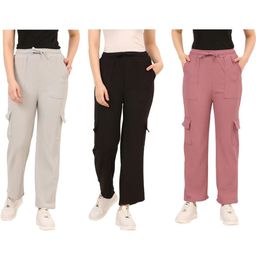 Girls Mario Cargo Pants Pack of 3-image-86