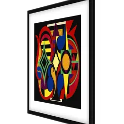 999store Multicolor Abstract Pattern Poster image 3