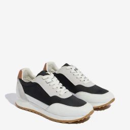 LUNA BLU by Westside Black Colour-Blocked Lace-Up Sneakers-image-17
