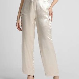 Forever 21 Beige Regular Fit Mid Rise Cargo Pants-image-76