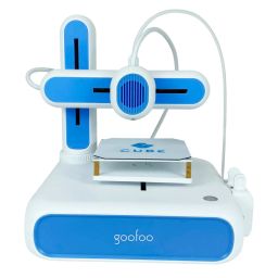 goofoo Cube Mini 3D Printer with Removable Magnetic Build Plate 1.75mm PLA/PCL Auto Bed Leveling Small 3D Printer Home Use Beginners - RS6203/RS6204/RS6205/RS6206goofoo Cube Mini 3D Printer with Removable Magnetic Build Plate 1.75mm PLA/PCL Auto Bed Leveling Small 3D Printer Home Use Beginners - RS6203/RS6204/RS6205/RS6206 image 1