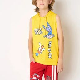 Jack & Jones Junior Yellow Graphic Print T-Shirt-picture-39