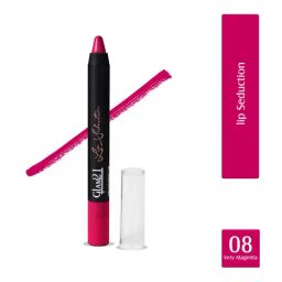 Glam21 Lip Seduction Crayon Lipstick 08 Very Magenta - 2.8 gm-image-59