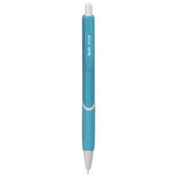 Montex Atom Ball Pen Black Ink Color & Blue and White Body Color-image-12