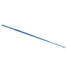 Abdos 10 µl Loop Capacity and 200 mm Length Blue HIPS Soft Inoculation Loop Individually Wrapped, P10980 image 1