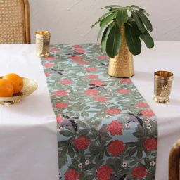 House This Bulbul Multicolor Polyester 180 TC Runner - Set of 1-20