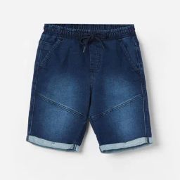 Fame Forever by Lifestyle Boys Dark Blue Shorts-image-93