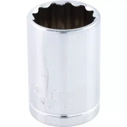 Yamoto 12.7 mm (1/2 Inch) Square Drive Bi-Hex Socket Size - 19 mm-18